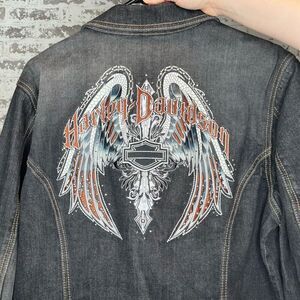 Harley-Davidson Black Jean Jacket